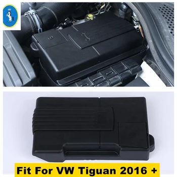 Motor Akü Pozitif Negatif Elektrot Su Geçirmez Toz Geçirmez Kapak Koruma Kiti İçin Fit Volkswagen VW Tiguan 2016 - 2022