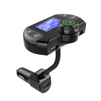 Yüksek teknoloji DAB Alıcısı Bluetooth 5.0 Handsfree FM Verici Radyo Adaptörü çift USB araba şarjı aktif anten ile
