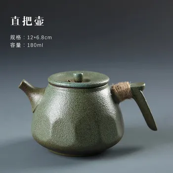 Taş Japon Tarzı Seramik Çaydanlık Ev Yan Pot El Kungfu Siyah Çay Da Hong Pao, Küçük Demlik Teaware