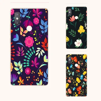 Çiçek kelebek silikon telefon kılıfı İçin Xiaomi Mi 11 11i 11T 12 12T 12X Pro Ultra Lite 5G NE Renkli çiçek yaprakları telefon kapak