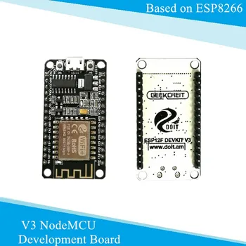 V3 NodeMCU Geliştirme Kurulu dayalı ESP8266 ile Uyumlu NodeMCU ESP - 12E ESP12E DevKit Lua Kablosuz WıFı IoT
