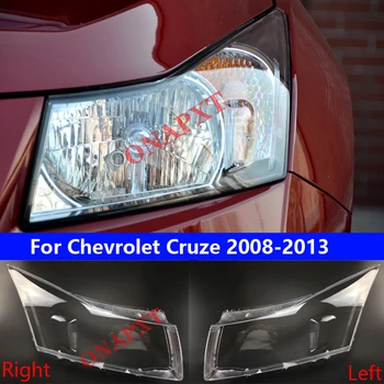 Chevrolet Cruze 2008 için 2009 2010 2011 2012 2013 Araba şeffaf abajur lamba kabuk far kabuk kapak