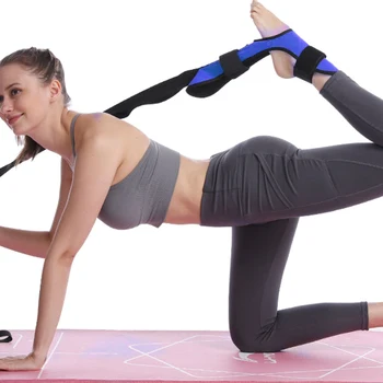 115cm Yoga germe kemeri Ayak Sedye Bacak germe kayışı Plantar Fasiit Rölyef Hamstring Sedye Egzersiz