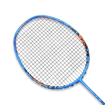 Yüksek Kaliteli karbon Fiber badminton raketleri Raket Saldırı Tipi 4U Hafif badminton raketi Yetişkin Gençlik için