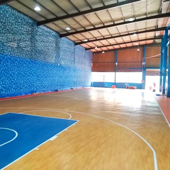 Beable Akçaağaç Tasarım Kapalı Basketbol Sahası Spor Döşeme