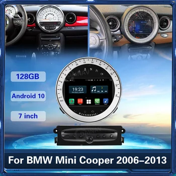 Android 10.0 6G 128G Araba Radyo Hexa Çekirdek BMW Mini Cooper 2006-2013 İçin araç DVD oynatıcı GPS Navigasyon Multimedya Oynatıcı teyp