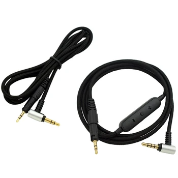2 Adet Yedek Ses Kablosu Audio-Technica ATH-M50X M40X Kulaklıklar Many Kulaklıklara Uyar
