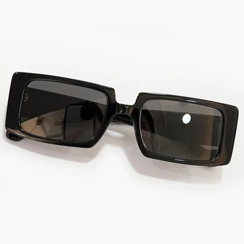 Güneş gözlüğü Kadın 2021 Lüks Marka Yeni Moda Dikdörtgen Çerçeve Shades Asetat CR39 Lens Gözlük Oculos De Sol Feminino
