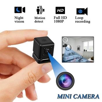 HD 1080P Mini Kamera Kablosuz DVR Gece Görüş bebek izleme monitörü Kamera Spor DV Video Küçük Kamera Güvenlik Gözetim Kaydedici