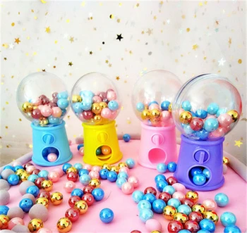 12 ADET / GRUP Çocuk Sevimli Tatlılar Mini Şeker Makinesi Kabarcık Dağıtıcı Bebek Noel Doğum Günü Çocuklar için En İyi Hediye Parti dekorasyon