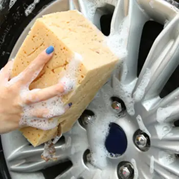 Araba yıkama sünger blok petek blok yıkama temizleyici araba banyo mutfak için uygun