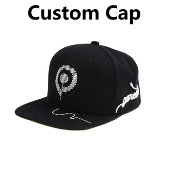 Özel Snapback Kap HipHop 3D 2D Nakış Baskı Logosu Özelleştirilmiş Tasarım Beyzbol Yetişkin Çocuklar Ayarlanabilir Şapka Kap Kişiselleştirilmiş