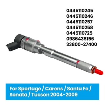 Yeni Crdı dizel yakıt enjektörü 33800-27400 0445110245 Hyundai Kia SANTA FE SONATA TUCSON SPORTAGE CARENS 2004-2009