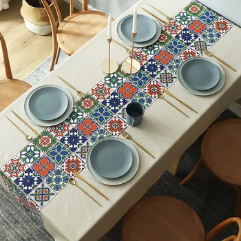 Iskandinav masa örtüsü su geçirmez yağ geçirmez yıkama ücretsiz PVC masa örtüsü çay masası bez sanat masa mat masa örtüsü