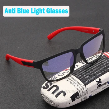DD Anti mavi ışık Gözlük Erkekler Kadınlar 2021 Kare Gözlük Erkek Bilgisayar Şeffaf Lens Gözlük Anti-Uv Gözlük oculos E105