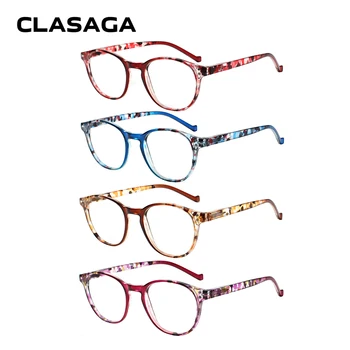 CLASAGA 3 Paket okuma gözlüğü kadın erkek mavi ışık engelleme Anti-yorgunluk bilgisayar gözlükleri +1.5 +2.0 +2.5 +3.0 +3.5 +4.0