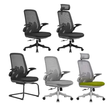 Döner ofis koltuğu bilgisayar sandalyesi Arkalığı ile oyun sandalyesi Ergonomik fileli sandalye Yüksekliği Ayarlanabilir Sandalye Ev Ofis Çalışması için