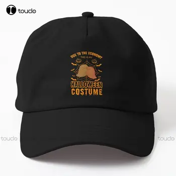 Ekonomi nedeniyle Bu Benim Cadılar Bayramı Kostüm Komik Baba Şapka kamyon şoförü şapkaları Moda Pamuk Açık Basit Vintage Vizör Rahat Kapaklar