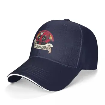 Unicorn beyzbol şapkası Ben Bir Unicorn Paten Sıcak Satış şoför şapkası Donatılmış Baskı Erkekler Kadınlar Snapback Kap