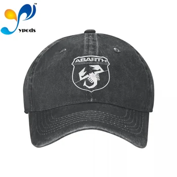 Abarth Unisex beyzbol şapkası Erkek Kadın Snapback Şapka Baba Şapka Yaz güneşlikli kep Erkekler ve Kadınlar için Şapka