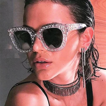 Moda Lüks Vintage Güneş Kadınlar 2022 Marka Tasarımcı Gözlük Kadınlar / Erkekler Yıldız güneş gözlüğü Kadın Klasik UV400 Oculos De Sol
