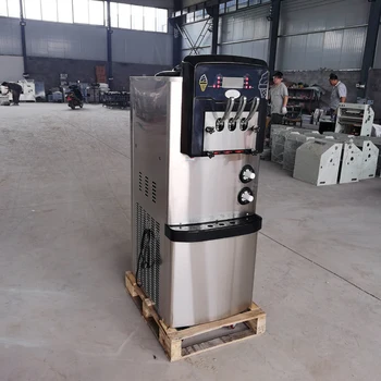 Dondurma Hizmet Satılık Otomatik Softy Krem 220V 110V Paslanmaz Çelik ticari Yumuşak Makinesi Buz Makinesi Rulo 
