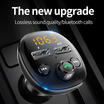 FM Verici MP3 çalar Bluetooth Radyo Adaptörü Modülatör Oto Ses Araç Kiti İle 3.1 A çift USB şarj