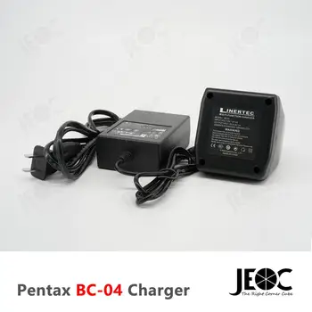 Pentax BC-04'ün Yedek Pil Şarj Cihazı, Linertec BP-04'ü Şarj Eder