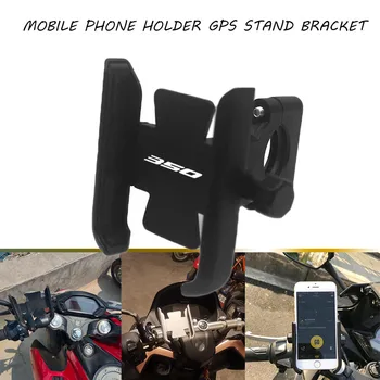 Honda Forza için 125/300/350/750 2015-2021 2020 2019 Motosiklet CNC gidon dikiz aynası Cep telefon braketi GPS Standı Tutucu