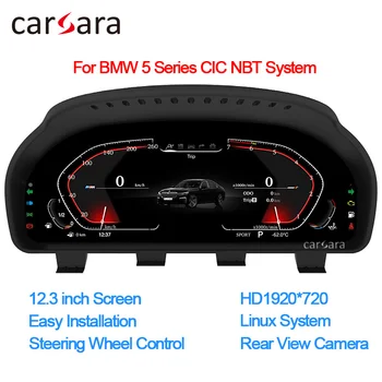 Araba Dijital Küme BMW 5 6 7 Serisi için X3 X4 X5 X6 Sanal Enstrüman F10 F07 F06 F12 F25 F26 F01 F02 F03 F04 Hız Göstergesi Kiti