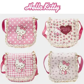 Yeni Kawaii Sevimli Hello Kitty askılı çanta Sırt Çantası basit omuz çantası Çanta Çocuk Çantası Sevimli Kız noel hediyesi Çocuklar İçin