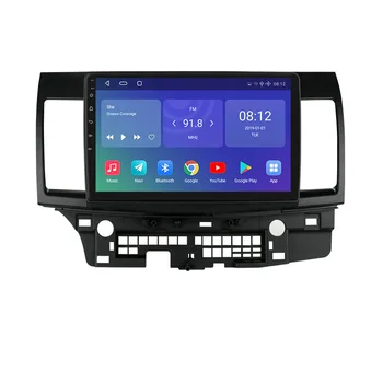 Android 10.0 Araba Multimedya Oynatıcı Araba Araba Radyo Lancer 2007-2012 İçin Gps Navigasyon Dokunmatik Ekran