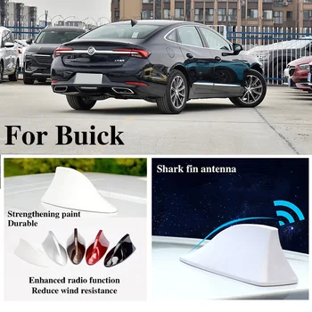 Buick için Araba Köpekbalığı Yüzgeci Anten FM Sinyal Süper Antenler Amplifikatör Azaltmak rüzgar direnci Araba aksesuarları
