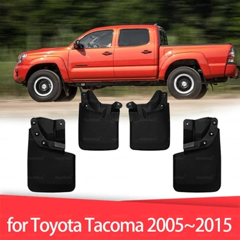 Toyota Tacoma için 2005~2015 Mudflaps Splash Muhafızları Çamur Flep Ön Arka Çamurluklar Çamurluk