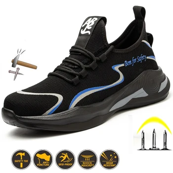 İş Ayakkabı Erkek Güvenlik Ayakkabı Çelik Ayak Güvenlik İş Bot Yıkılmaz Ayakkabı-şut Anti spor Ayakkabı Ayakkabı Platformu Ayakkabı İş 