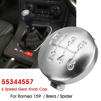 6 Hız Mat Vites Topuzu kapatma başlığı Vites Kolu Kılıf Kapak Alfa Romeo 159 için Brera Spider 2005-2011 55344557