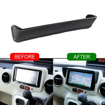 Siyah araba GPS navigasyon Hood araba Dashboard navigasyon güneşlik (20.5 cm) navigasyon için aerodinamik tasarım engelleme ışık