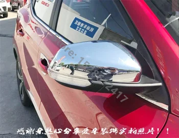 araba aksesuarlar ABS Krom dikiz aynası Dekorasyon / dikiz aynası kapağı Trim Araba styling için MG ZS 2017-2020