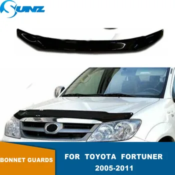 Bonnet Guard Toyota Fortuner 2005 İçin 2006 2007 2008 2009 2010 2011 Hata Kalkanı Bonnet Saptırıcı Renkli Guard Hood Saptırıcı