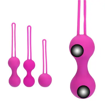Vajinal Topları Eğitmen Akıllı Top Kegel Topu Ben Wa Vajina Sıkın Egzersiz Hiçbir Vibratör Sexshop Vajinal Geyşa Topu vajinal ampul