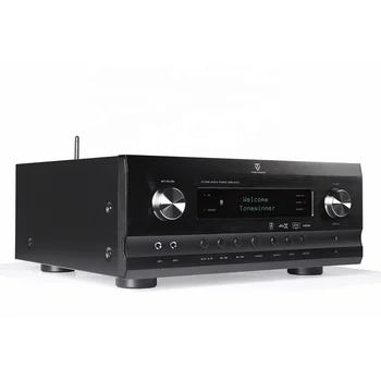 Ücretsiz Kargo 7.1.4 hifi AVR dolby atmos 4 K HD av alıcısı ev sinema ses sistemi ses stereo karaoke entegre amplifikatör