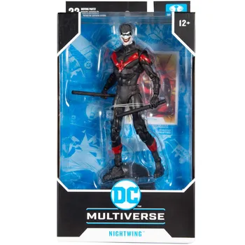 Orijinal Mcfarlane-Dc Multiverse 7 İnç Nightwing Joker Aksiyon Figürü Çocuklar için Hediyeler Koleksiyonu Oyuncak Nightwing Joker