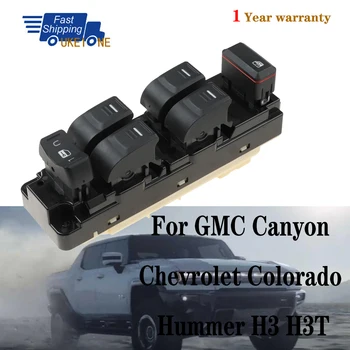 Elektrikli Güç Ana Pencere Kaldırıcı Kontrol Anahtarı Parçası GMC Kanyon Chevrolet Colorado Hummer H3 H3T 25779767 Araba Aksesuarları