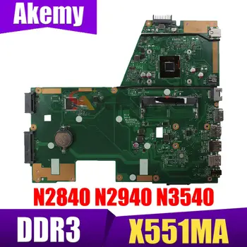X551MA N2815 N2830M N2930 N2940 N3530 N3540 CPU Dizüstü anakart ASUS için F551MA X551MA R512MA Laptop Anakart