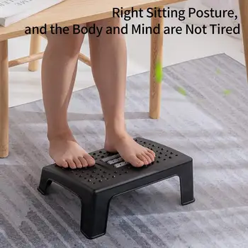 Yaratıcı Ayak Taburesi Sandalye Masanın Altında Footrest Ayak İstirahat Tabure Silindirler İle Taşınabilir Ayak İstirahat Masanın Altında Ayak Tabureleri Kanepe