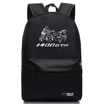 2022 YENİ moda Sıcak erkekler eğlence sırt çantası bilgisayar dizüstü çok fonksiyonlu motosiklet Gtr 1400 logo sırt çantası