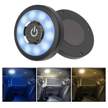 Araba okuma lambası şarj edilebilir manyetik LED Oto Styling gece Lambası araba iç ışık tavan lambası