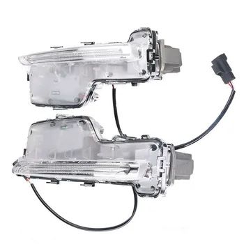 1 Çift Volvo S60 2014-2018 DRL Ön Sis Lambası LED Gündüz Farları Köşe Lambası 31434567 31434568