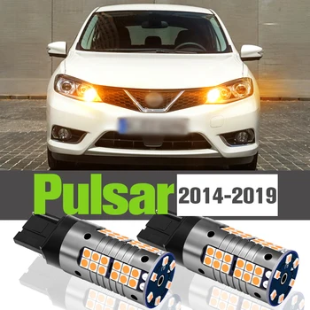 2x LED sinyal lambası Aksesuarları Lamba Nissan Pulsar İçin C13 2014-2019 2015 2016 2017 2018