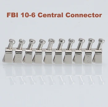 5 Adet FBI10-6 Merkezi Bağlantı Kısa Devre Bağlantı Şeridi Din Raylı Vidalı Terminal Bloğu UK2.5B/5N UK-TWİN UKK5 Bornier Parçaları